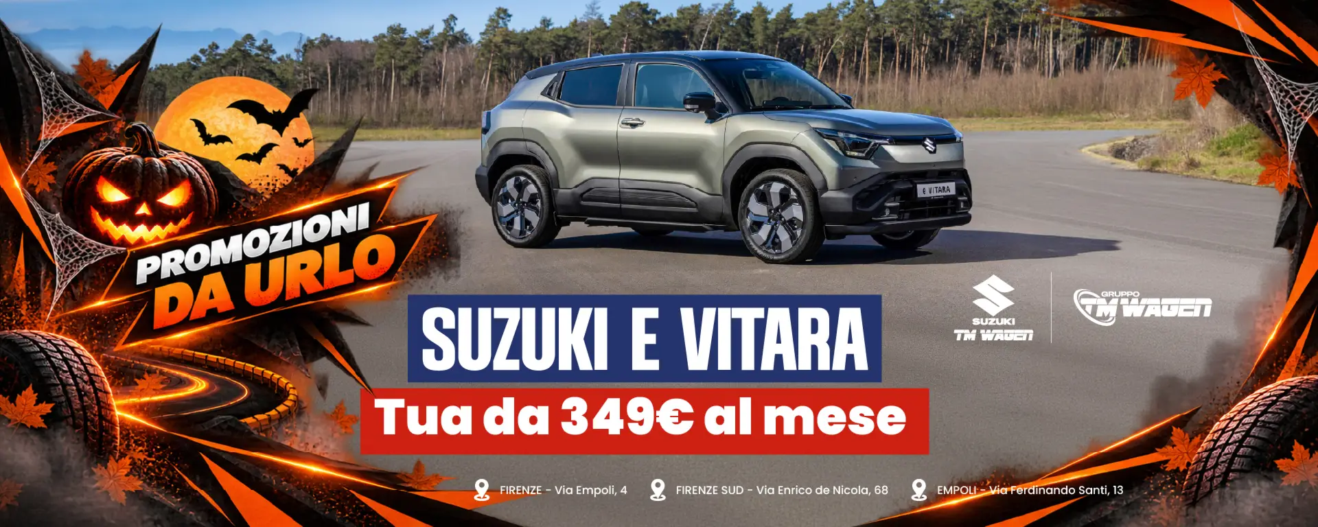slider Promozioni da Urlo: Suzuki E-Vitara
