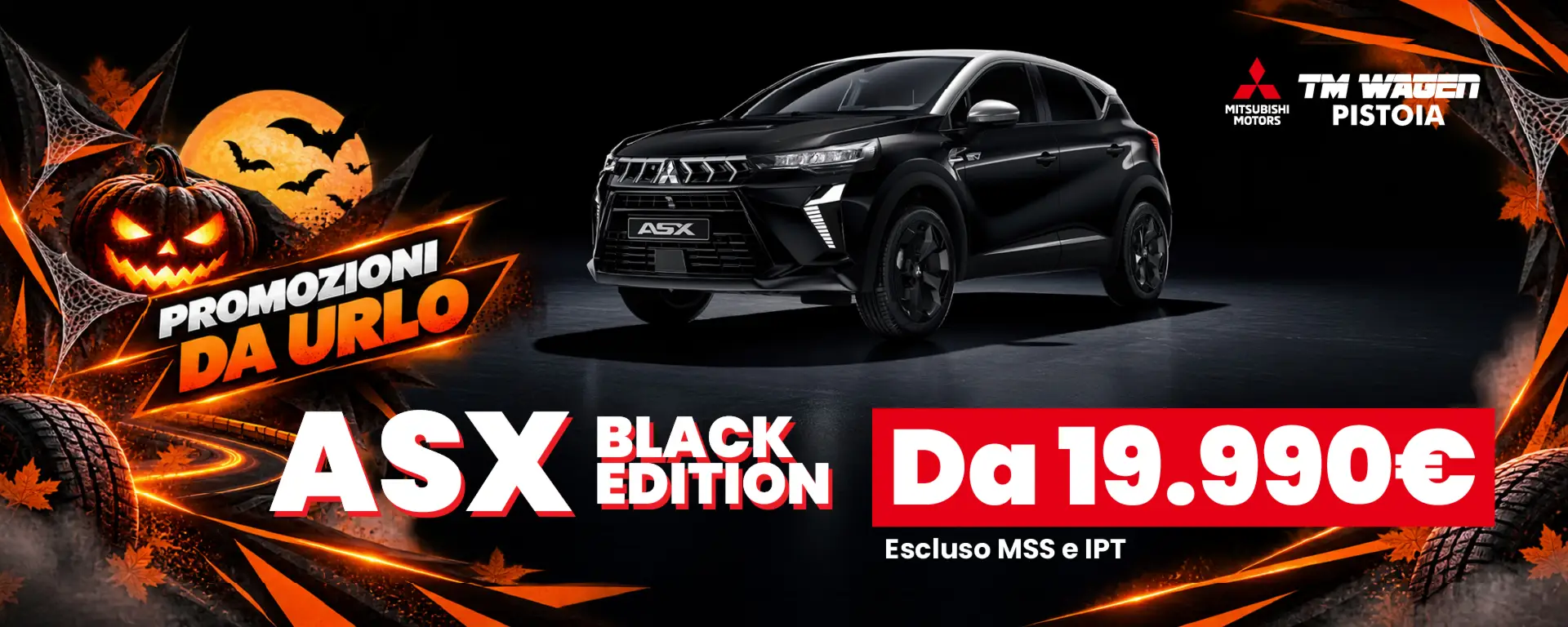 slider Promozioni da Urlo: Nuova Mitsubishi ASX Black Edition