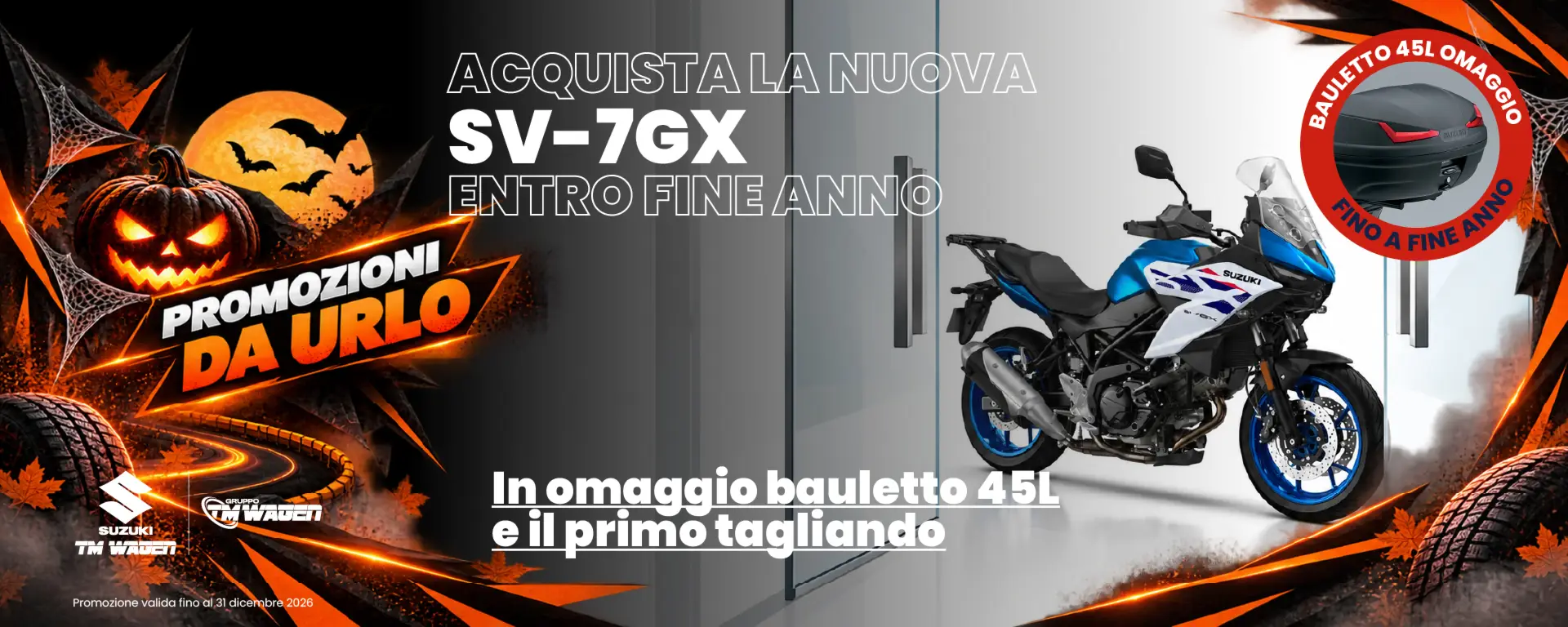 slider Promozioni da Urlo:Suzuki SV-7GX