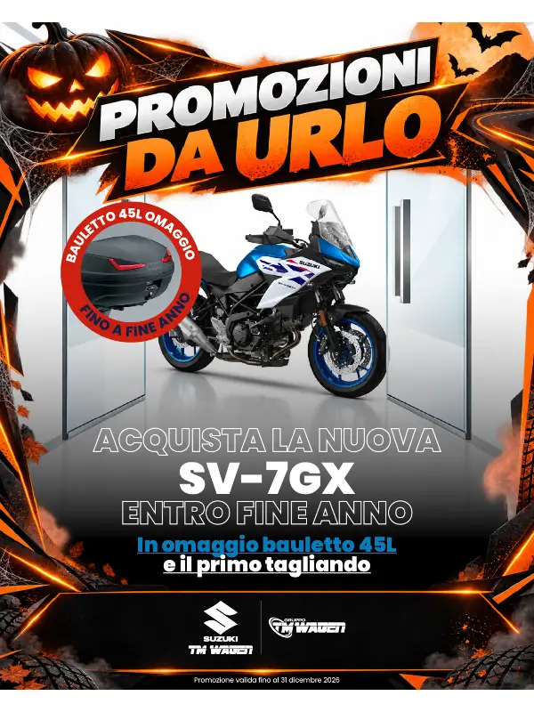 slider Promozioni da Urlo:Suzuki SV-7GX