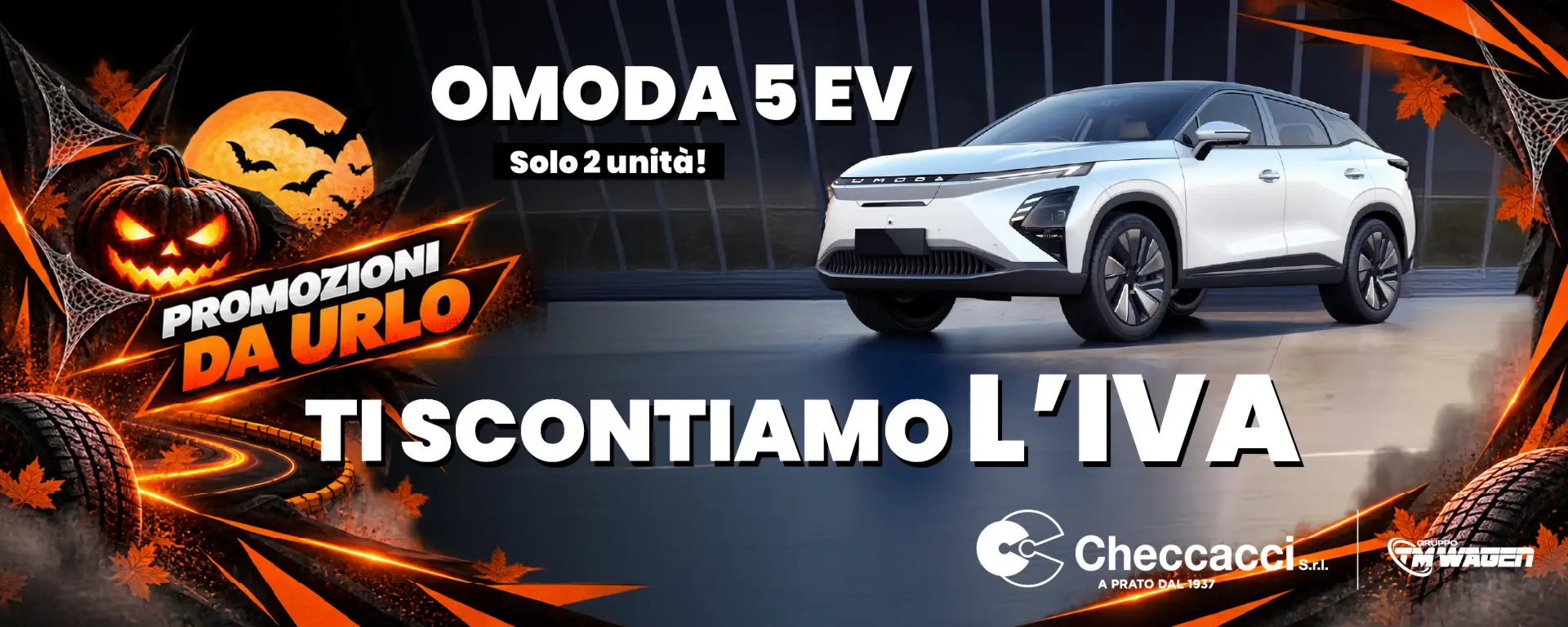 slider Promozioni da Urlo: Nuova Omoda 5 EV