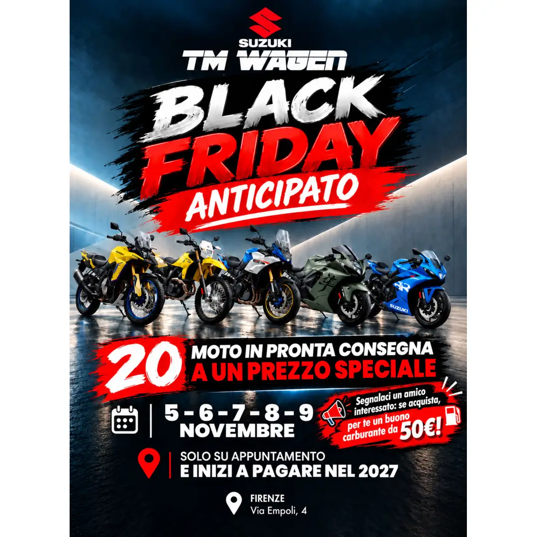 Black Friday Moto Suzuki