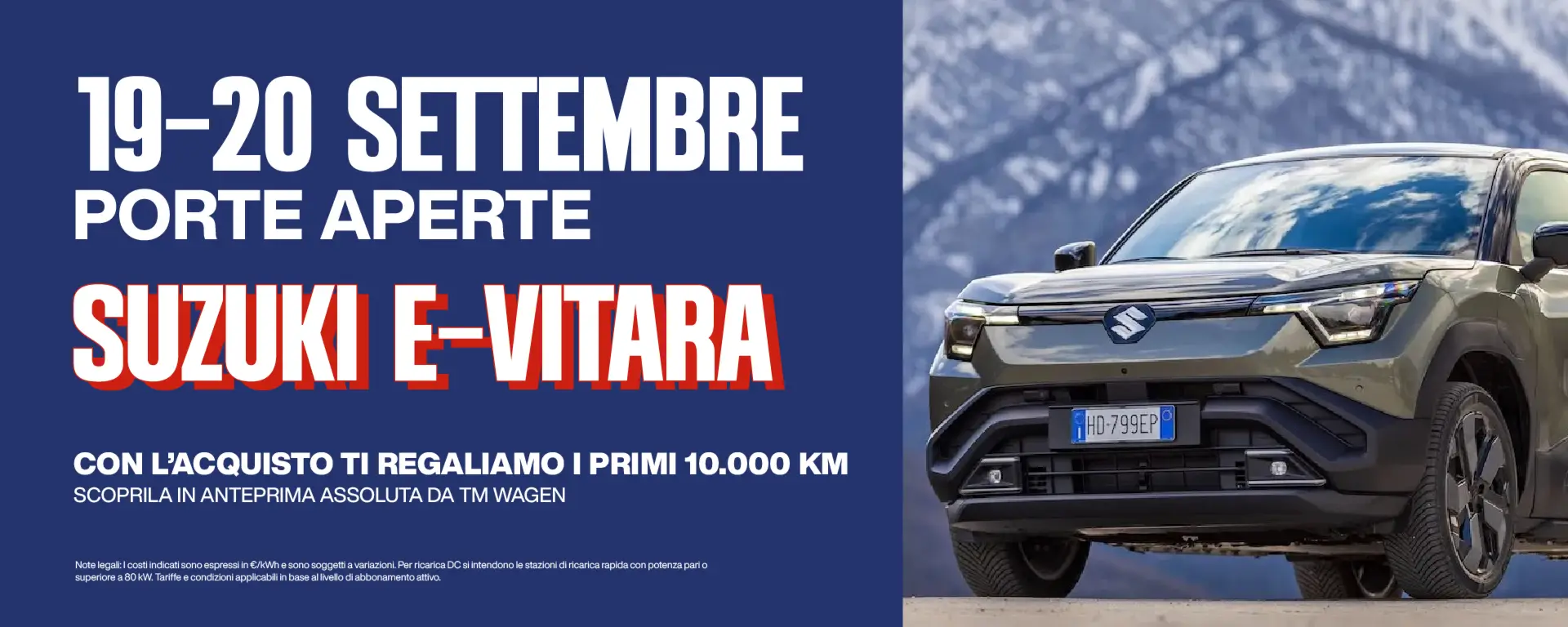 19-20 Settambre Porte Aperte - Suzuki E-Vitara