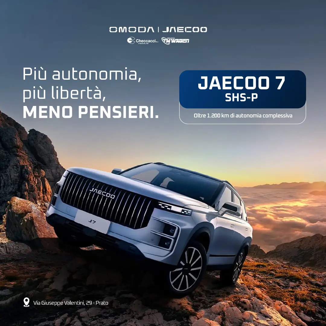 slider Scopri Nuova JAECOO 7 SHS-P