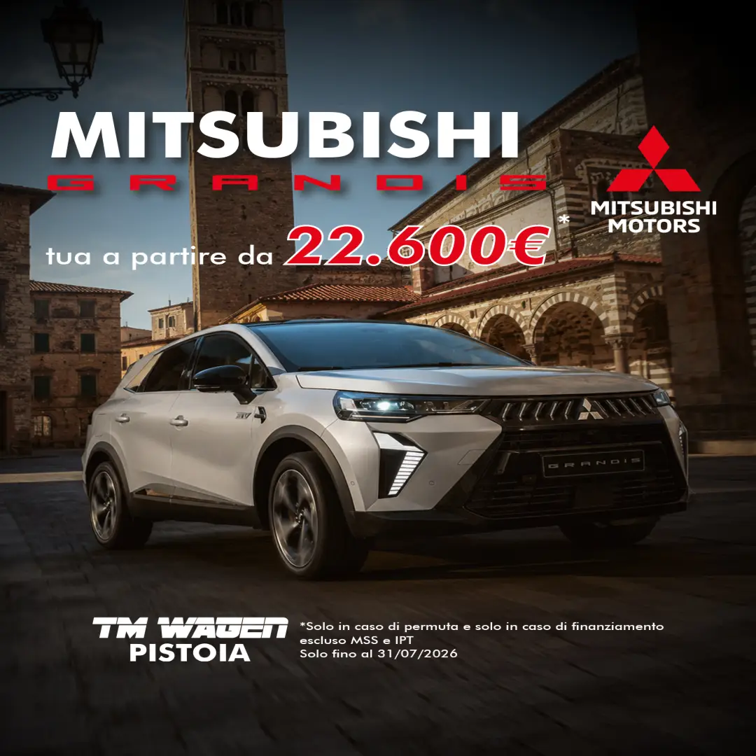 slider Grandis: tua a partire da 24.090 euro