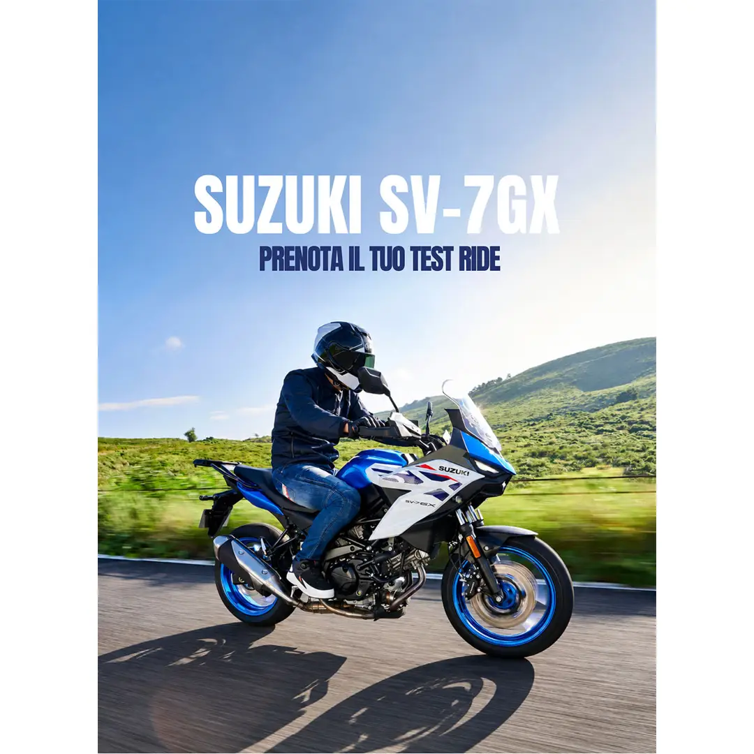 Suzuki SV-7GX è arrivata in concessionaria!