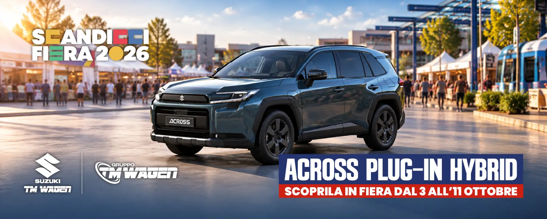 slider Suzuki Across Plug-in Hybrid in anteprima da TM Wagen!