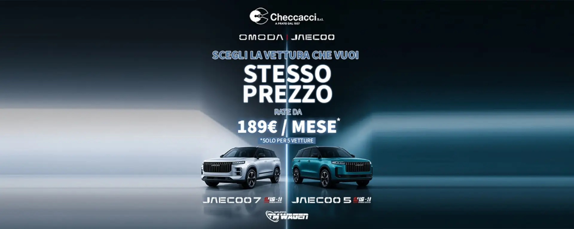 slider Offerta Jaecoo a tempo limitato