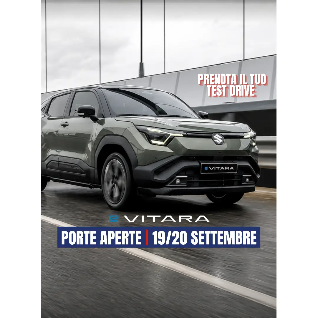 19-20 Settambre Porte Aperte - Suzuki E-Vitara