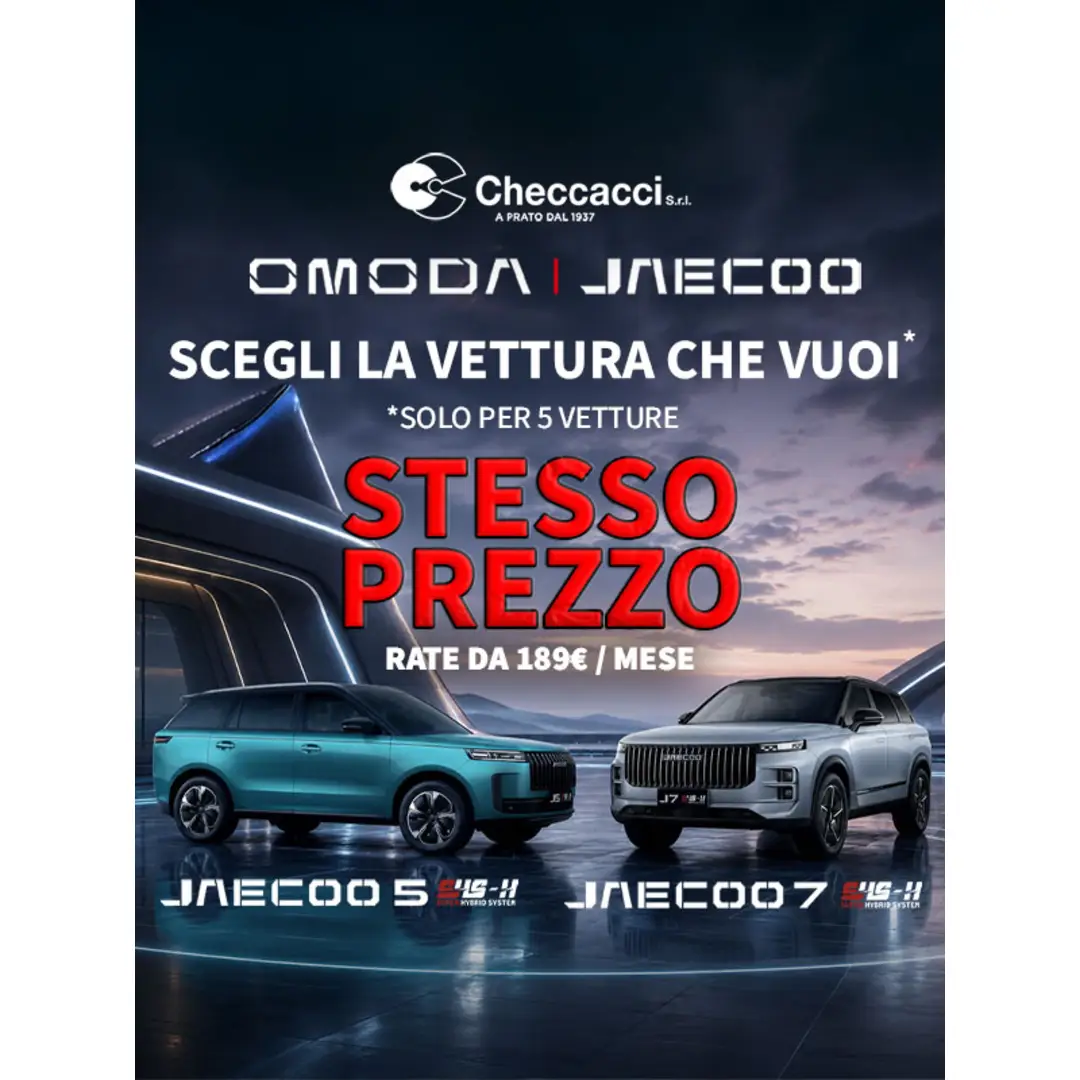 slider Jaecoo solo 5 Auto