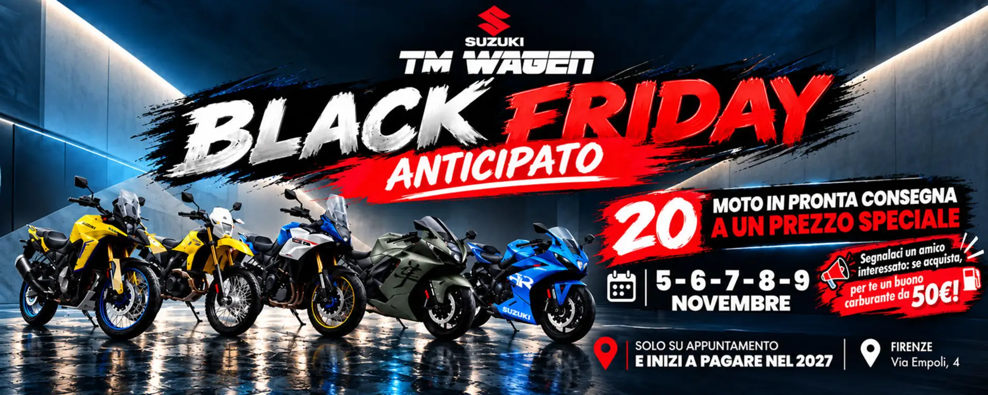 Black Friday Moto Suzuki
