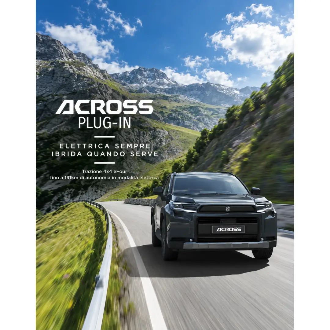 Suzuki ACROSS PLUG-IN tua a 399€ al mese