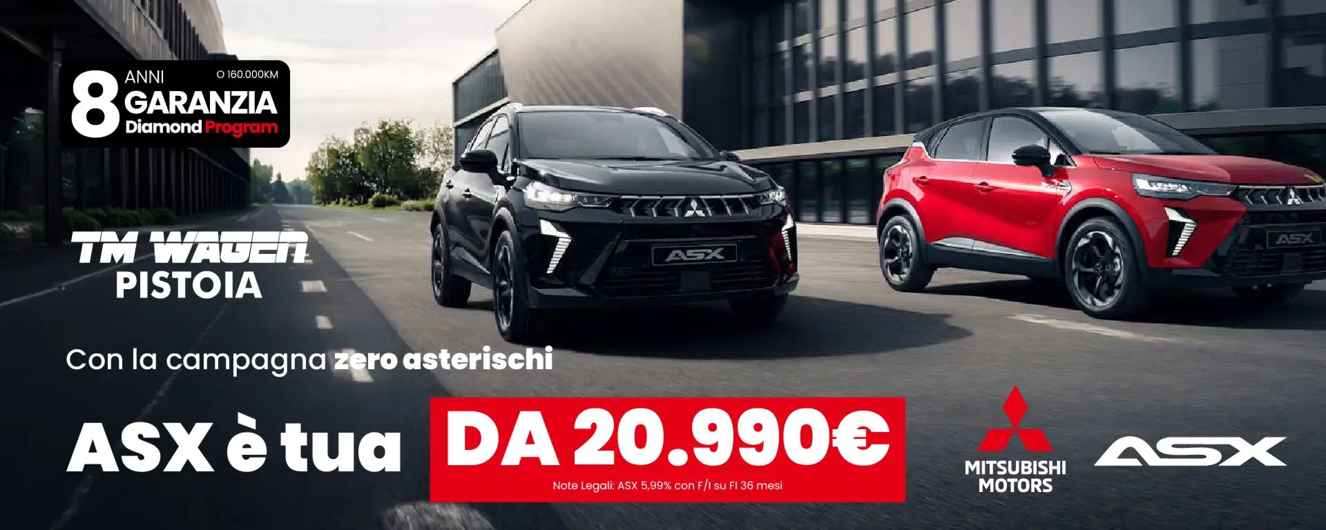 slider ASX il Nuovo SUV compatto Mitsubishi