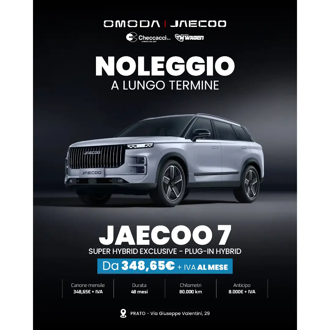 slider JAECOO 7 Super Hybrid Exclusive