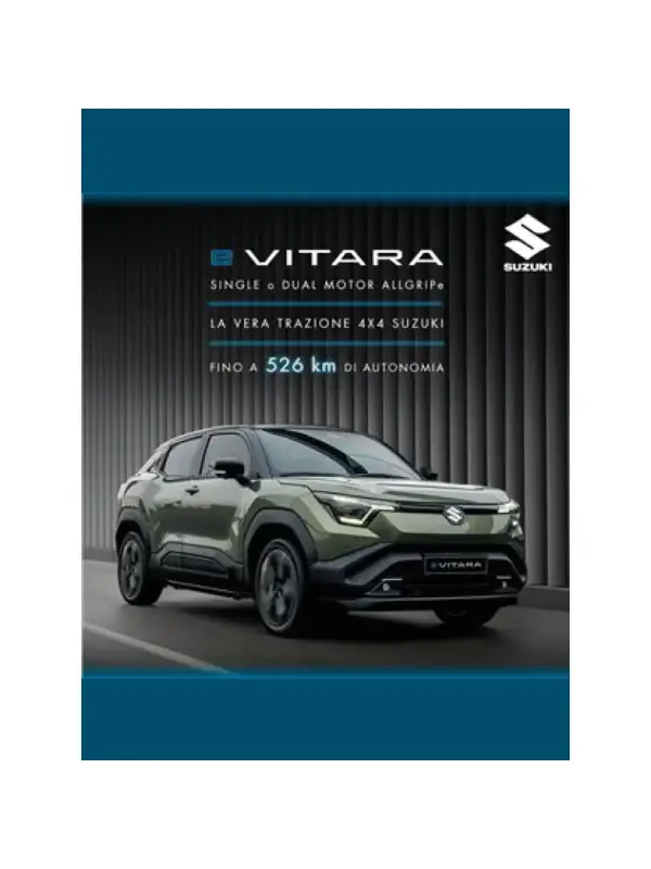 Nuova e VITARA tua a 349€ al mese